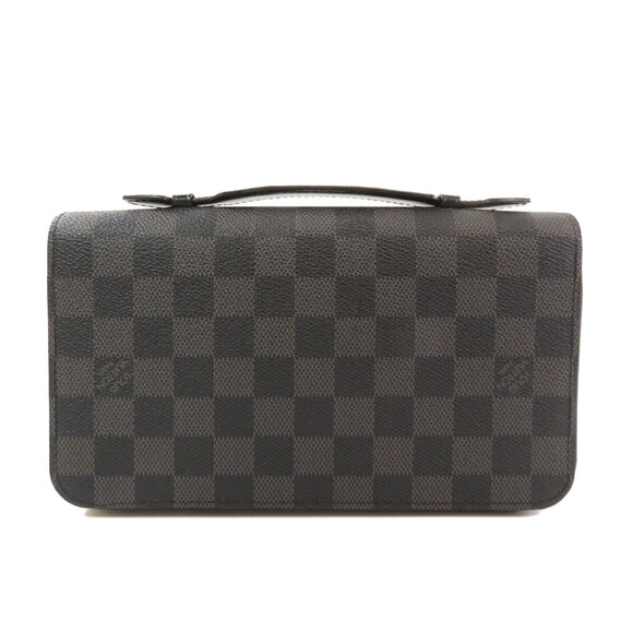 Louis Vuitton Handbags - Louis Vuitton Graphite Zippy Canvas Damier Long Wallet Black